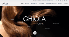 Desktop Screenshot of ghiola.it