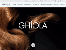 Tablet Screenshot of ghiola.it